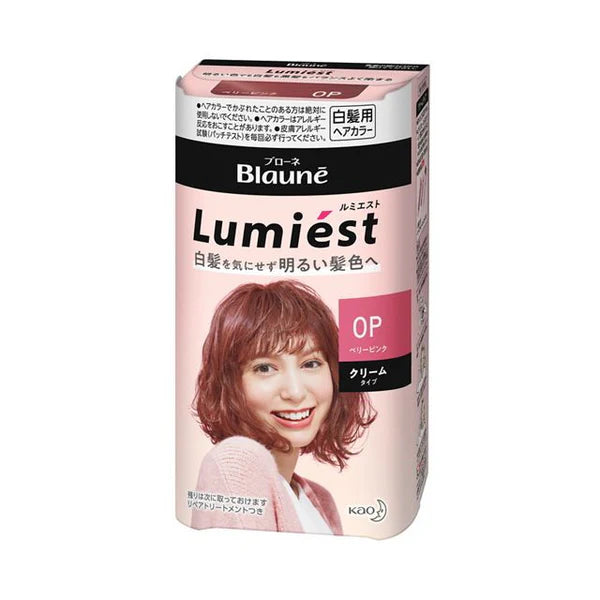 KAO Browne Lumiest Hair Color (0P Berry Pinkn) 108g