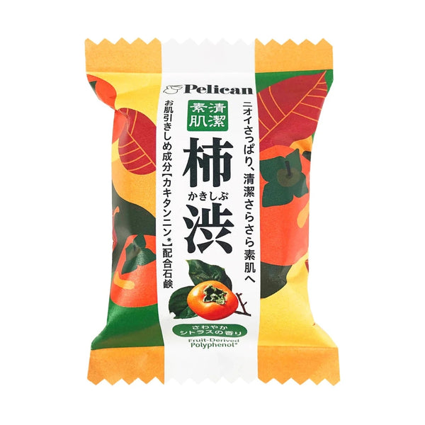 PELICAN Family Soap Astringent Persimmon 80g