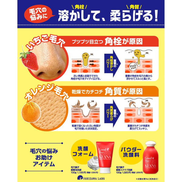 ISHIZAWA Laboratory Nadeshiko Baking Soda Foaming Cleanser 100g