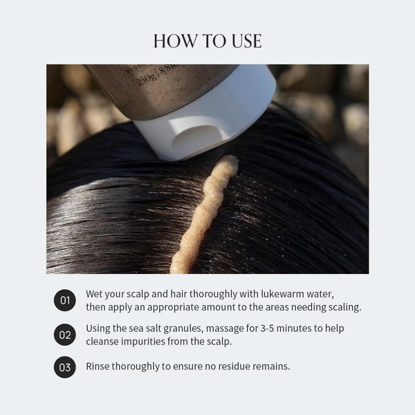 GROWUS Sea Salt Therapy Scalp Scaler 250g