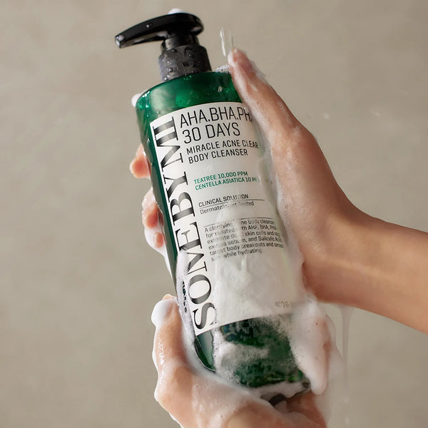 SOME BY MI AHA BHA PHA 30 Days Miracle Acne Clear Body Cleanser 400g
