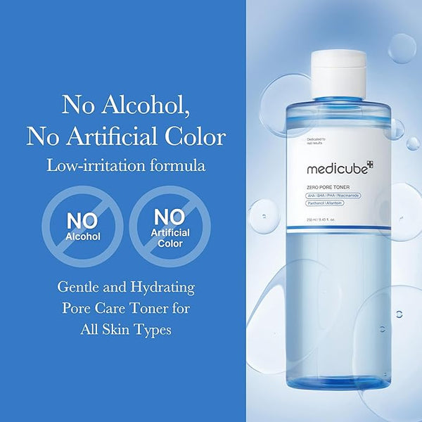 MEDICUBE Zero Pore Toner 250ml