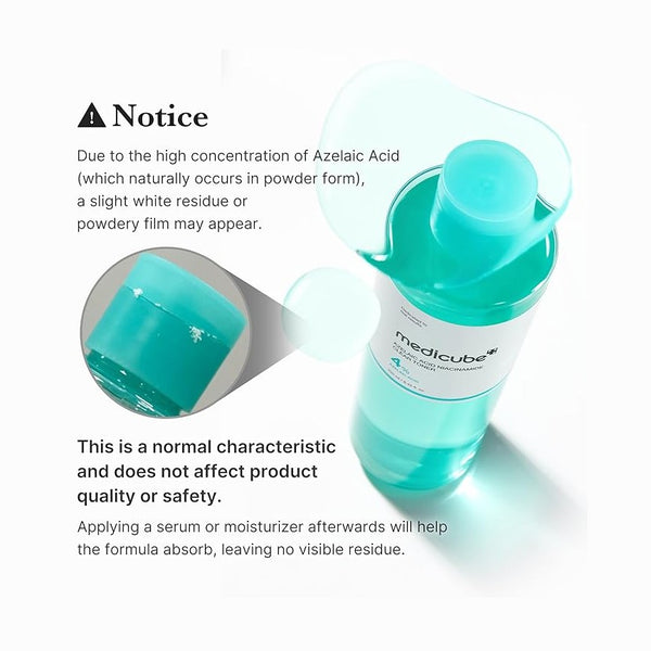 MEDICUBE Azelaic Acid Niacinamide Clarifying Toner 250ml
