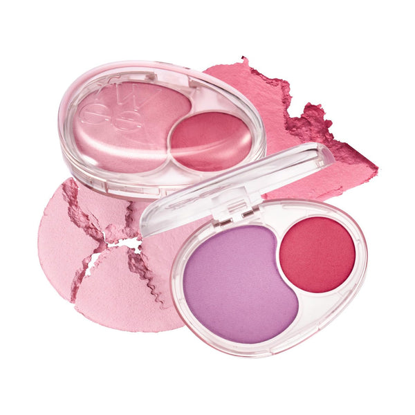 FWEE mellow Dual Blusher PK02 Fall in Highkey 7.2g