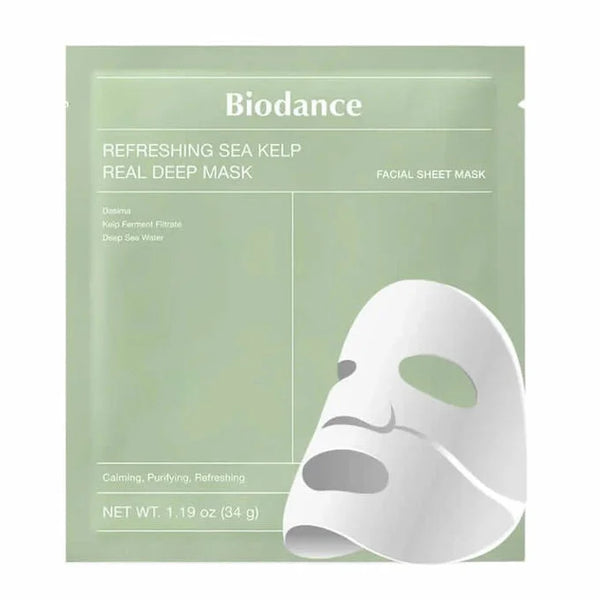 BIODANCE Refreshing Sea Kelp Real Deep Mask (4pcs)