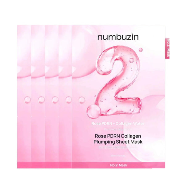 NUMBUZIN No.2 Rose PDRN Collagen Plumping Sheet Mask 33ml
