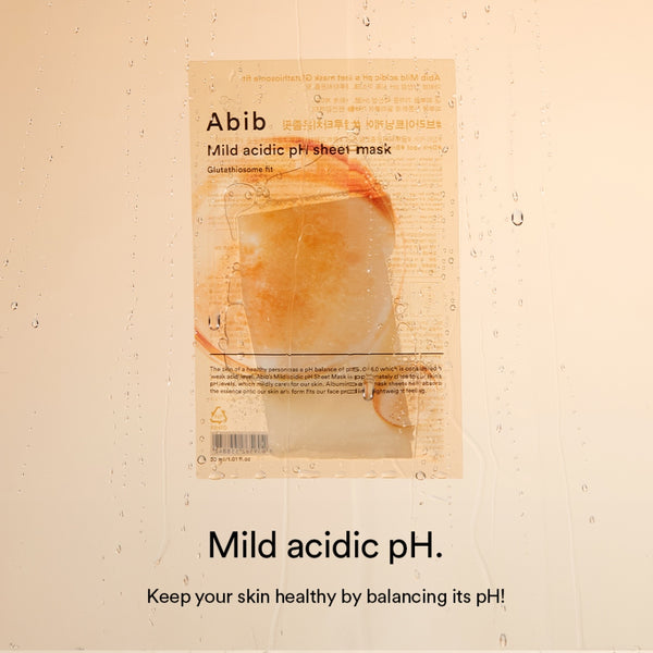ABIB Mild Acidic pH Sheet Mask Glutathiosome Fit 30ml