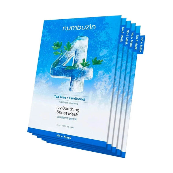 Numbuzin No.4 SOS Icy Soothing Sheet Mask 27ml