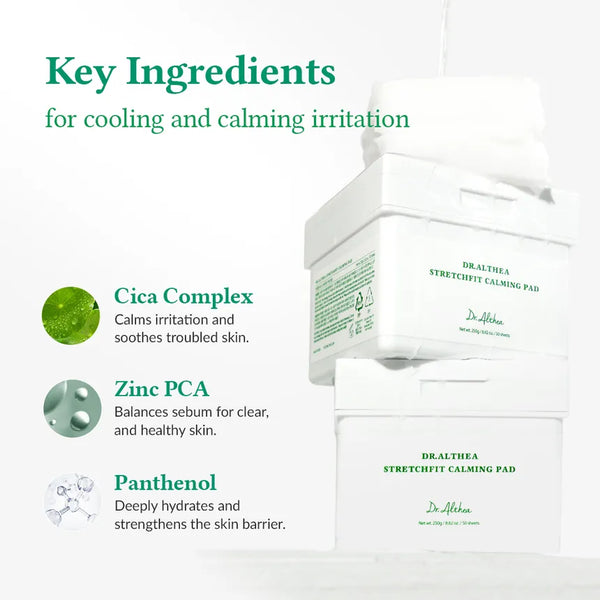 DR. ALTHEA Stretchfit Calming Pad 50 pads