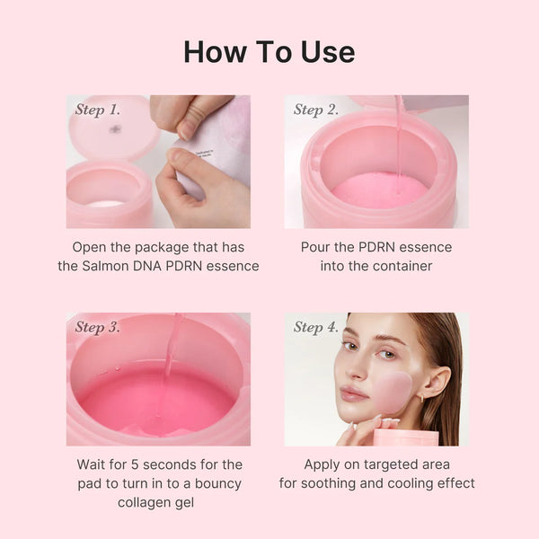 MEDICUBE PDRN Pink Collagen Toning Gel Toner Pad 70 pads