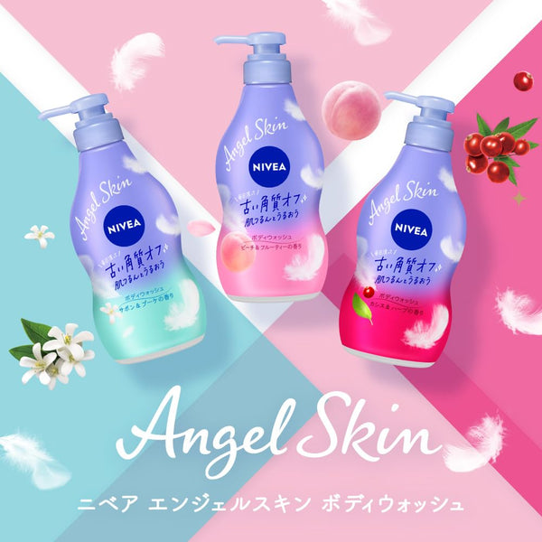 NIVEA Angel Skin Body Wash Peach & Fruity Scent 480ml