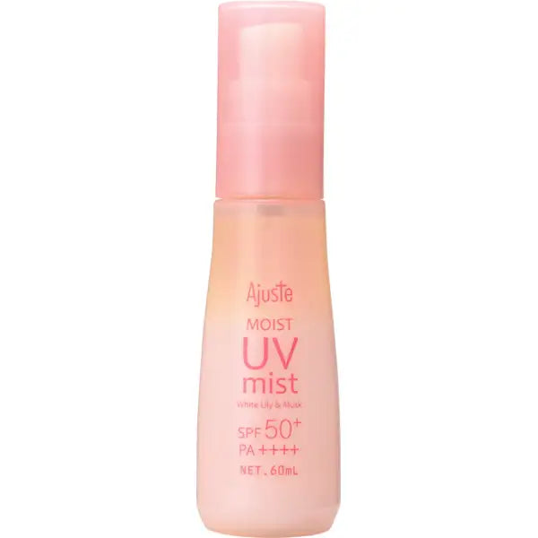 AJUSTE Moist UV Mist White Lily & Musk SPF 50+ PA++++ 60ml