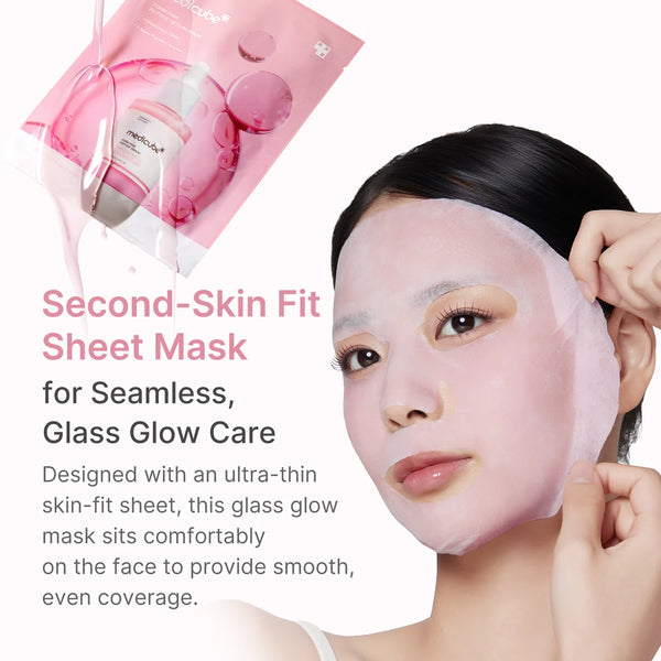 MEDICUBE PDRN Pink Peptide Serum Mask 23ml