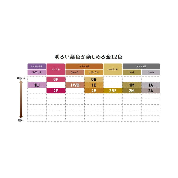 KAO BLAUNE Lumiest Hair Color 108g