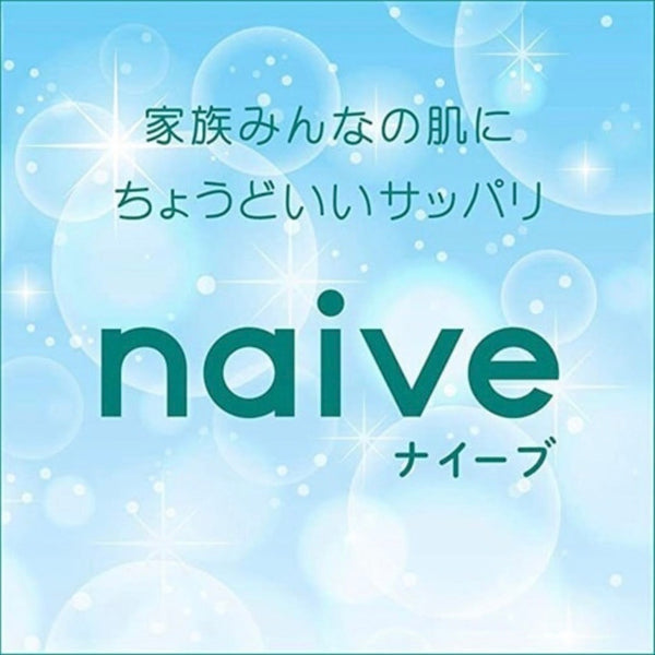 KRACIE NAIVE Foaming Body Wash Deep Clear 600ml