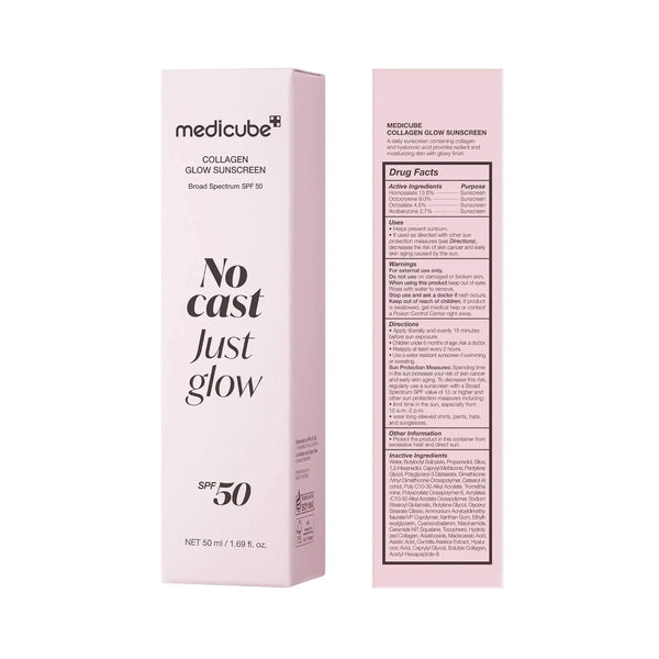 Medicube No Cast Just Glow Collagen Sunscreen SPF 50 50ml / 1.69 fl oz