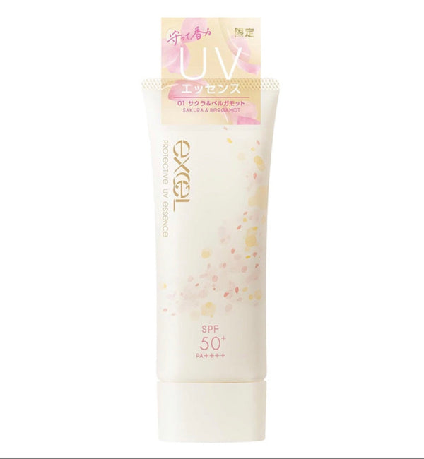 EXCEL Protective UV Essence Sakura-Limited Edition SPF 50+ PA++++ 60g