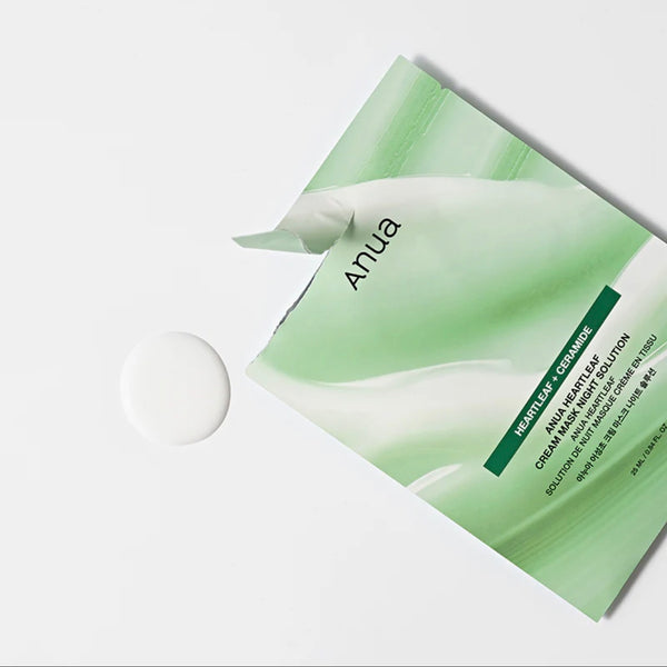 ANUA Heartleaf Cream Mask Night Solution 25ml/ 1 sheet