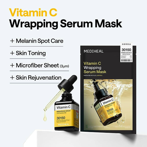 Mediheal Vitamin C Wrapping Serum Mask