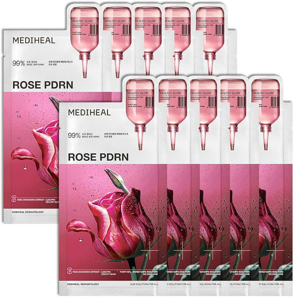 MEDIHEAL Rose PDRN Essential Mask-Healthy Glow