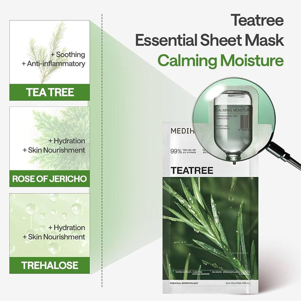 MEDIHEAL Tea Tree Essential Mask-Calming Moisture