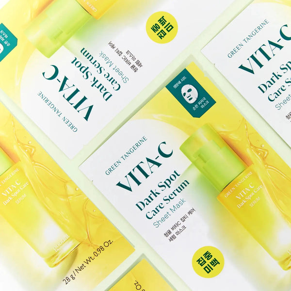 GOODAL Green Tangerine Vita-C Dark Spot Care Serum Sheet Mask