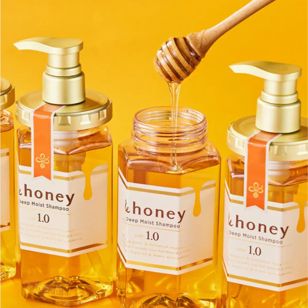 VICREA &Honey Deep Moist Shampoo / Conditioner 440ml – SHIBUYALA VICREA &Honey Deep Moist Shampoo / Conditioner 440ml – SHIBUYALA