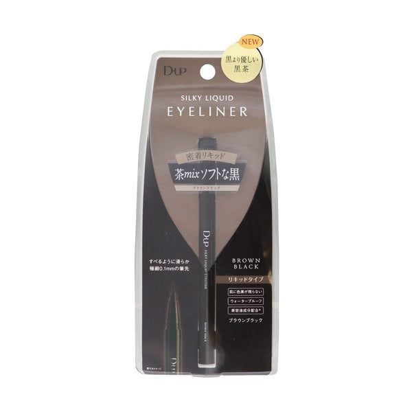 D.U.P SILKY LIQUID EYELINER WP BR BK